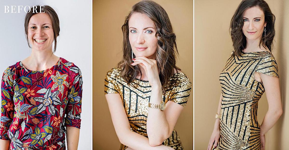 GlamourPortrait Muenchen Sindia Boldt PhotographyBeforeAfter 0007